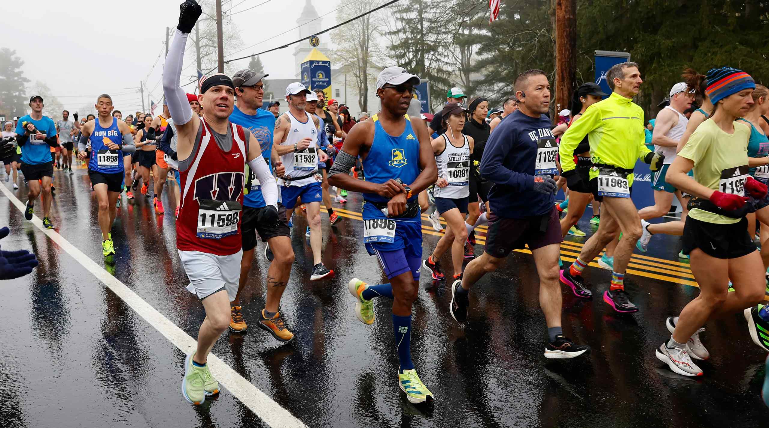 Participants in a race